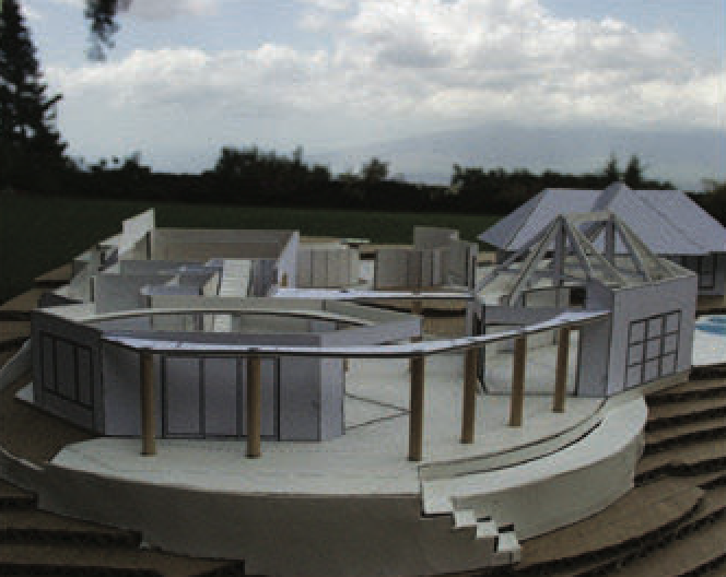 Photo of existing house prior to construction